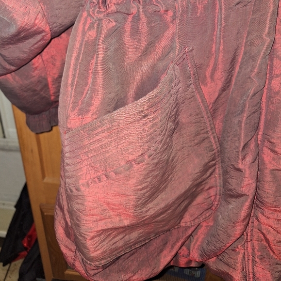 Vintage Triple Fat Goose Down Jacket with Unique Pattern in a ladies size XL. - Picture 4 of 15